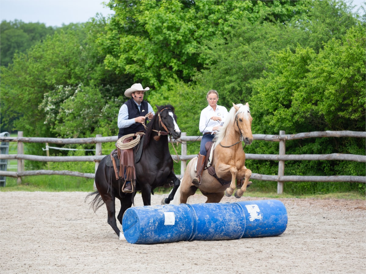 Parelli Instruktoren Josh und Nina